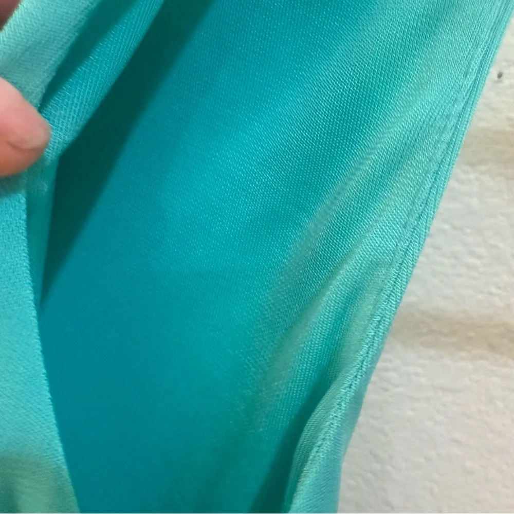 STAUD Blue Sleeveless Maxi Dress Women’s Mesh Lined 100%‎ Viscose Long A-Line